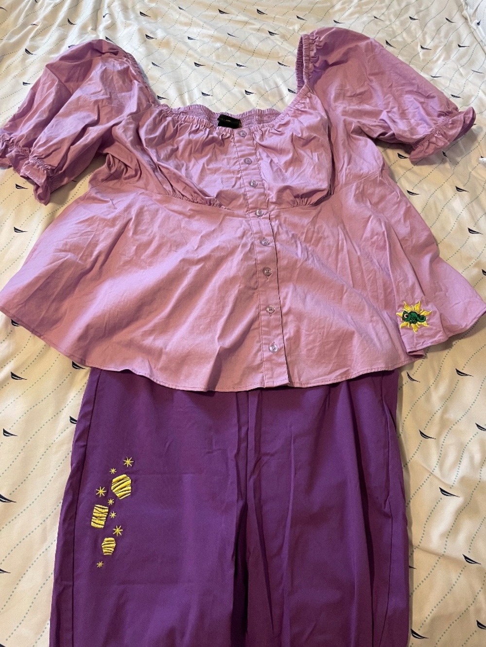 RARE Torrid Disney Tangled Rapunzel Set (2 pièces)